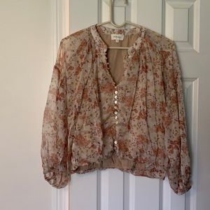 Bohme silky flowy blouse